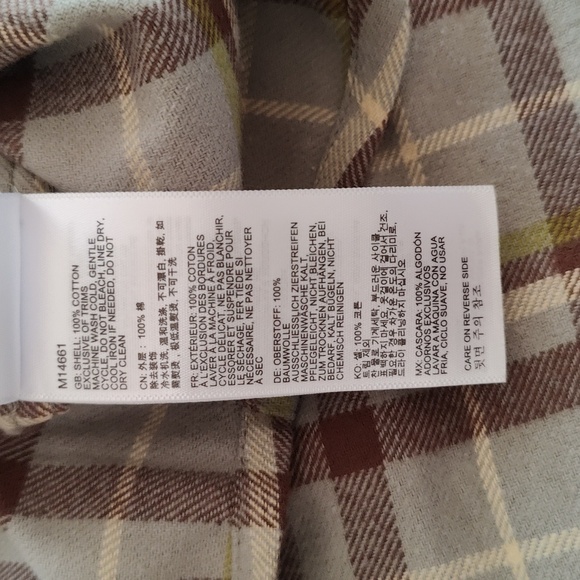 202. Marmot Doran Midweight Flannel Shirt | Color: Vetiver - Picture 9 of 9